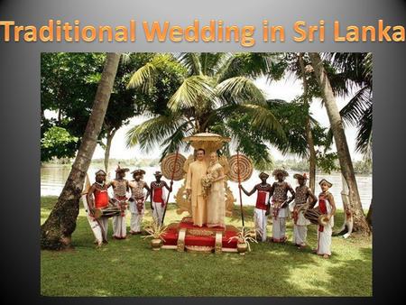 Traditional Wedding in Sri Lanka