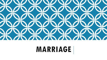 MARRIAGE. THE PATH TO MARRIAGE Recently many people feel that cohabitation (living together) is just common sense. It helps the couple train for marriage.