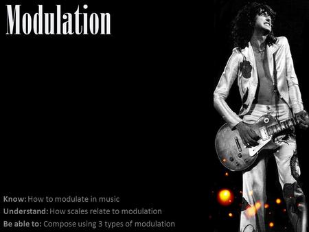 Modulation Know: How to modulate in music
