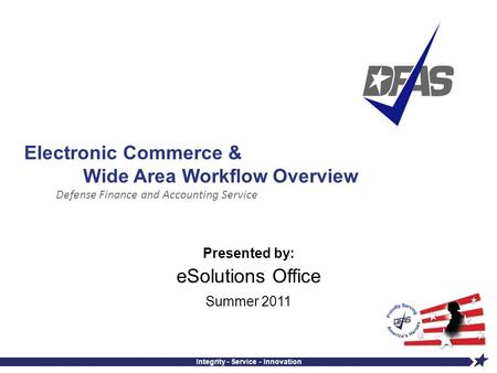 Electronic Commerce & Wide Area Workflow Overview