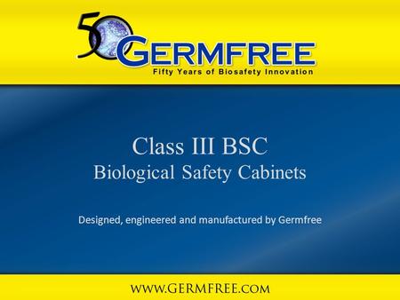 Germfree Profile Germfree was founded in The first products were for the delivery and housing of gnotobiotic animals (germfree research). Germfree.