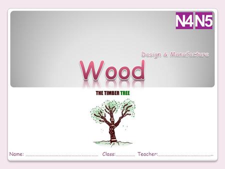 Wood Design & Manufacture