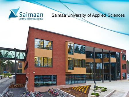 Saimaa University of Applied Sciences. Saimaa University of Applied Sciences is a community of 3,200 students and 300 experts providing. education leading.
