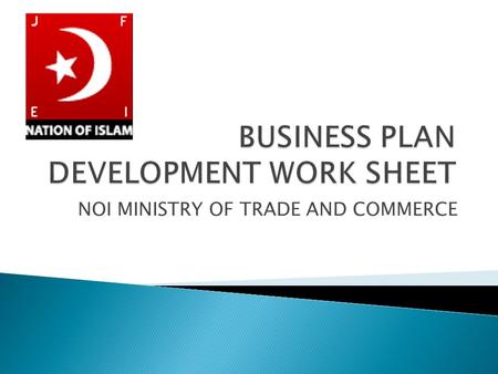 NOI MINISTRY OF TRADE AND COMMERCE. DEFINE: LIST INTERNAL STRENGTHS OF THE BUSINESS (Exp: years of experience in the industry) 1. 2. 3. 4. 5. 6. 7.