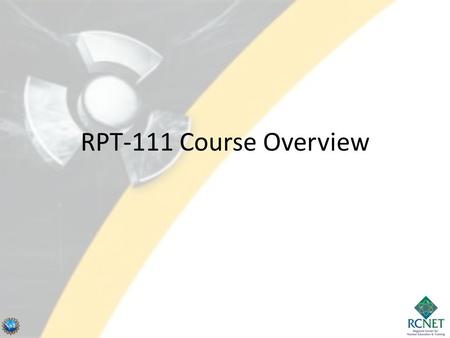 RPT-111 Course Overview. Course Grading – Weighted Average – Mid-Term Exam – 30% – Final Exam – 40% – Course Project – 20% – Attendance – 10%