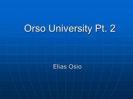 Orso University Pt. 2 Elias Osio. Analyze - Floodplains Q: Each location and its corresponding floodplain creates a different flooding scenario. Which.