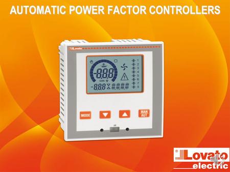 AUTOMATIC POWER FACTOR CONTROLLERS