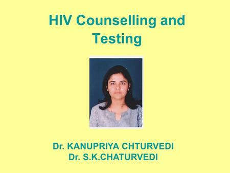 HIV Counselling and Testing