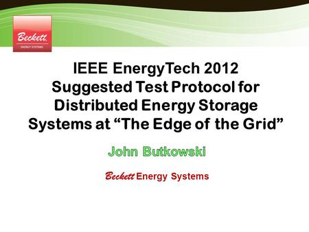 Beckett Energy Systems