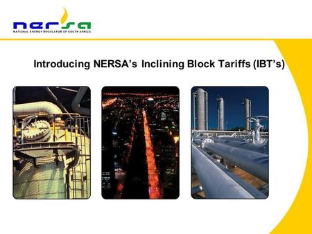 Introducing NERSA’s Inclining Block Tariffs (IBT’s)