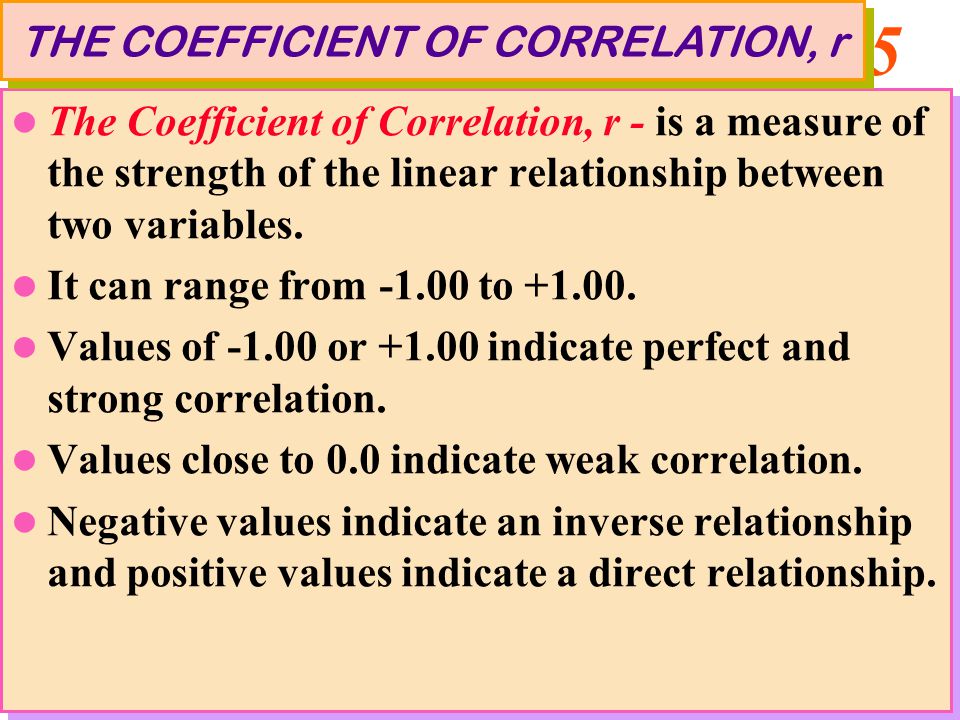 Coefficient Analysis 101