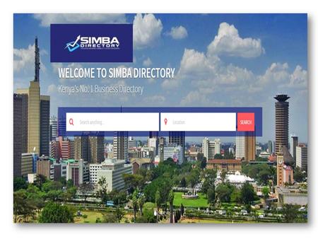 Simba Directory: Cheap Local Business Listings Sites Kenya
