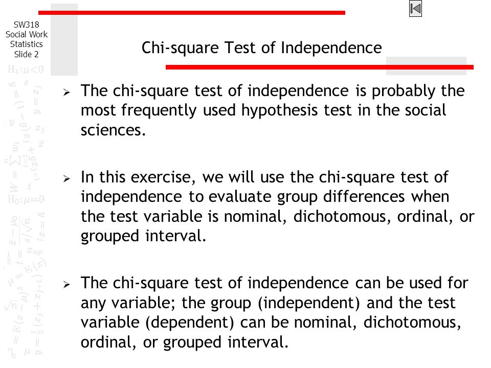 Chi-square Test Spss