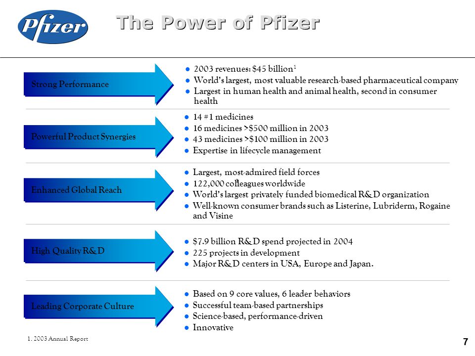 Pfizer Organizational Chart
