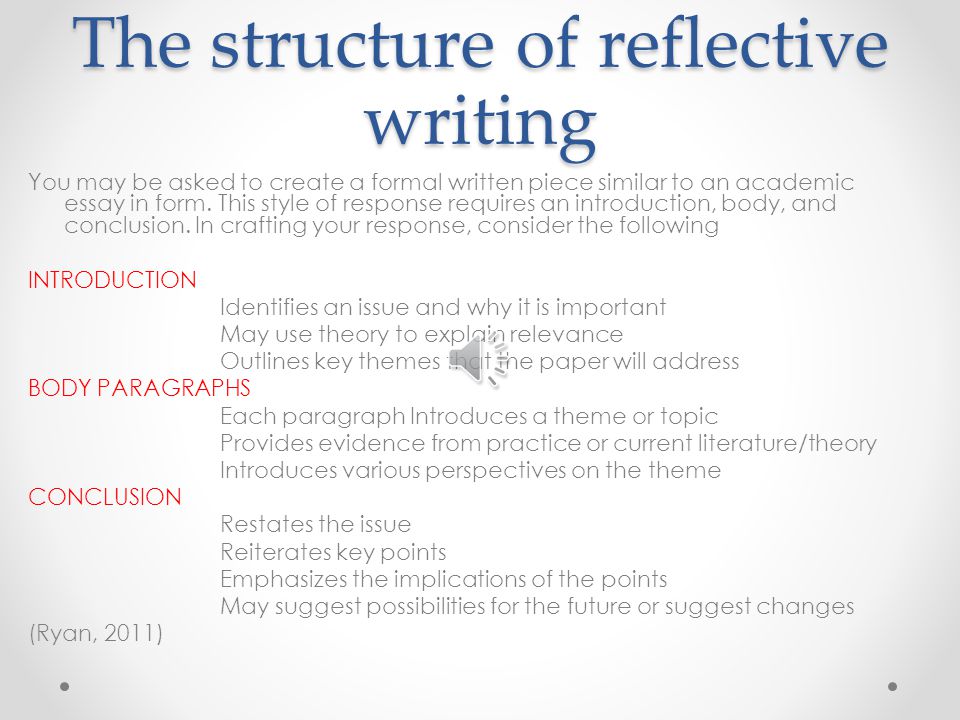 Do reflective practice essay