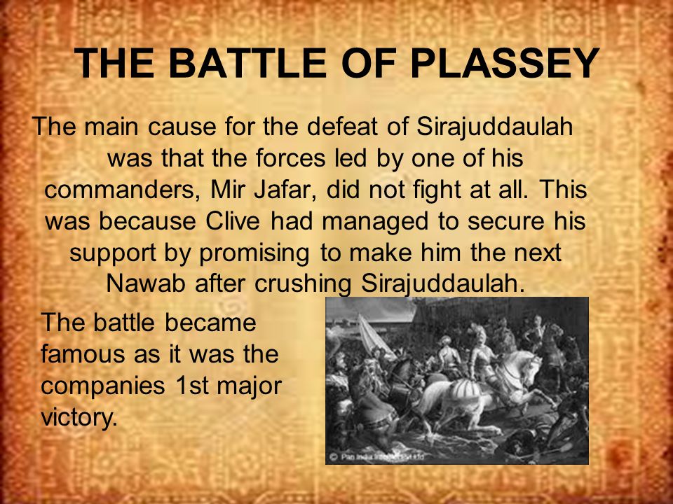 battle of plassey facts