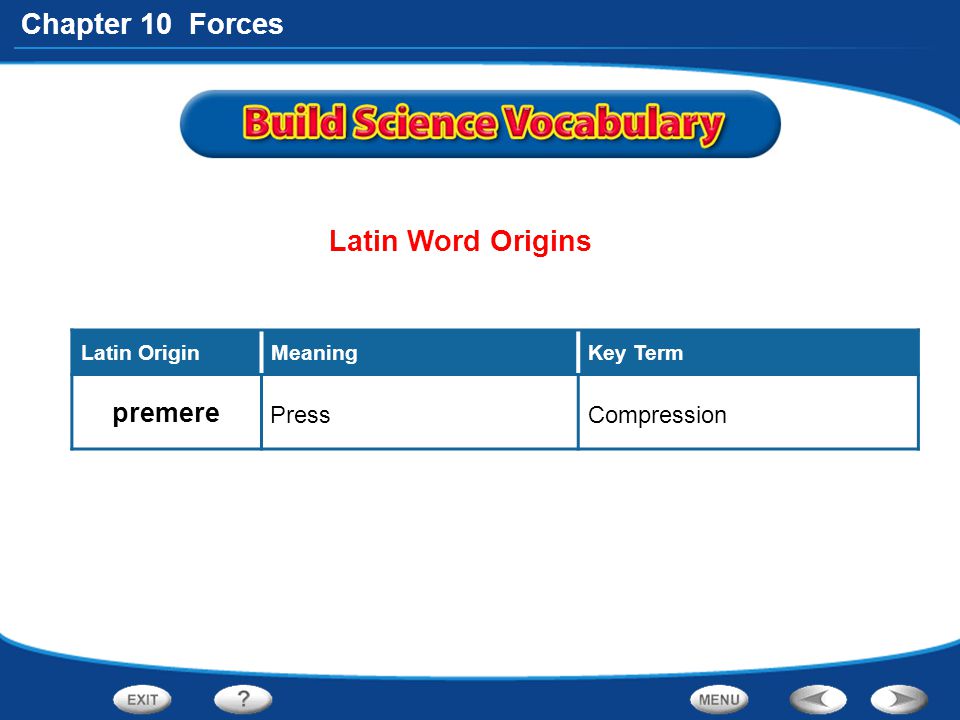 Latin Word Origin 49