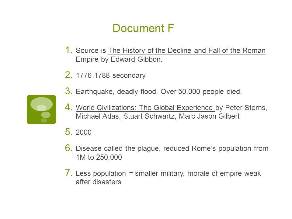 What was the cause of the fall of the roman empire essay