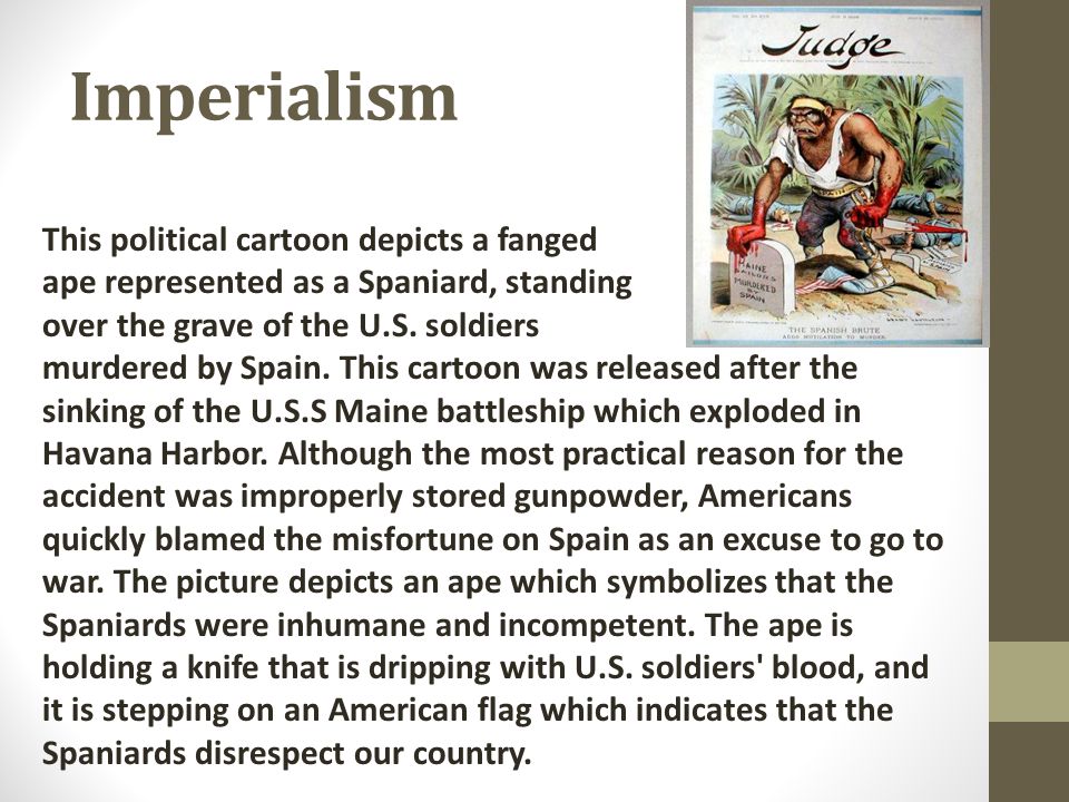An analysis of most of the appeal of imperialism