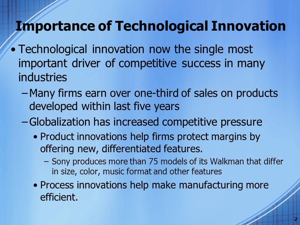 Drivers Of Globalization Technology And Innovation