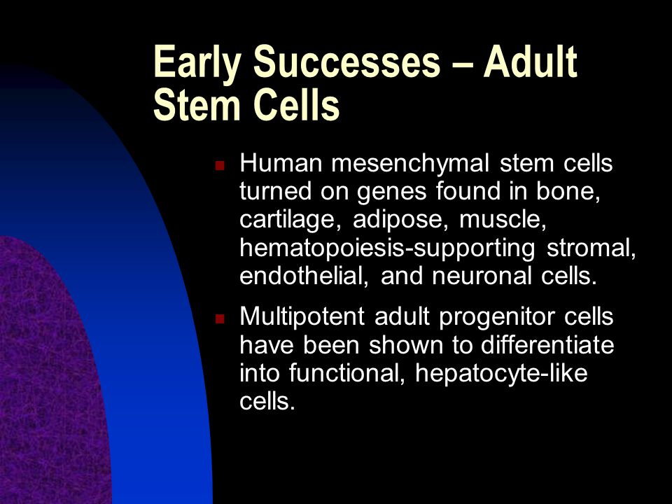 Adult Stem Cell Successes 118