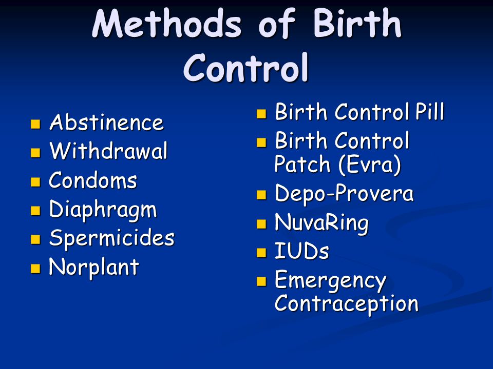 Can You Have Unprotected Sex While On Birth Control 71