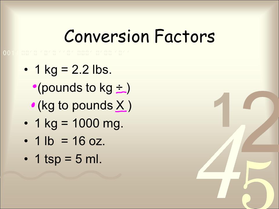 How To Convert Lbm To Kg