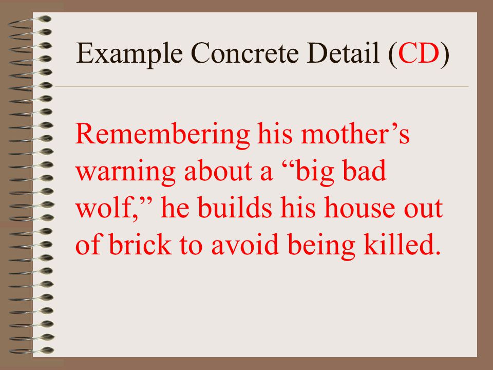 the jane schaffer writing strategy ppt download examples of concrete details