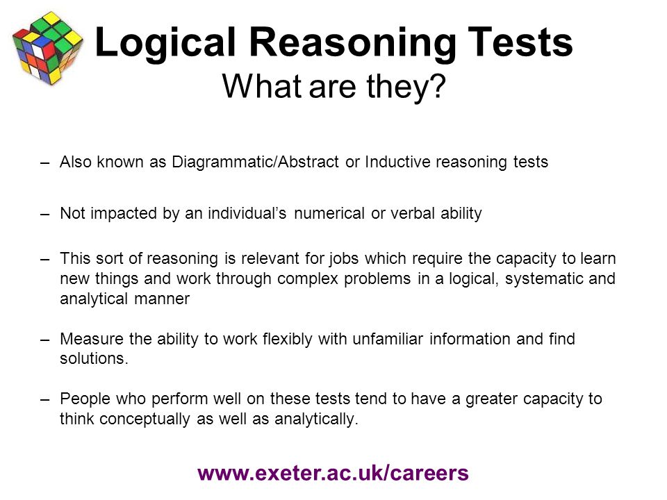 Jobs That Require Logical Thinking