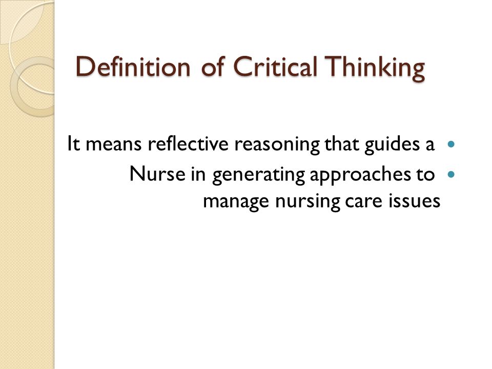 15%OFF Critical Thinking Skills In Nursing Care Essay writing for resume - Merchant Loans Advance