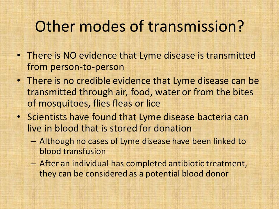 lyme disease research paper