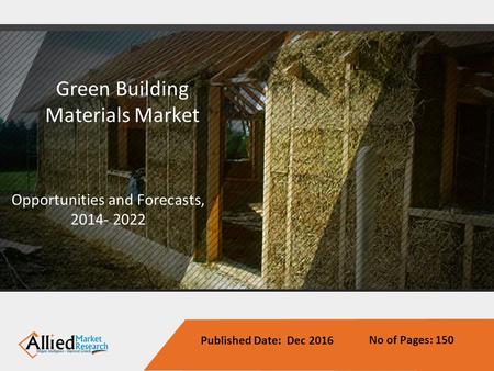 Green Building Materials Market Opportunities and Forecasts 2014-2022