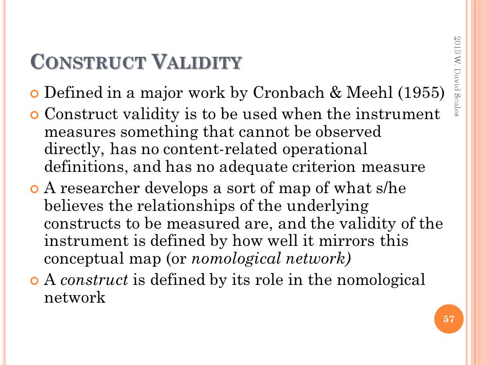 Content Related Validity David Simchi Levi
