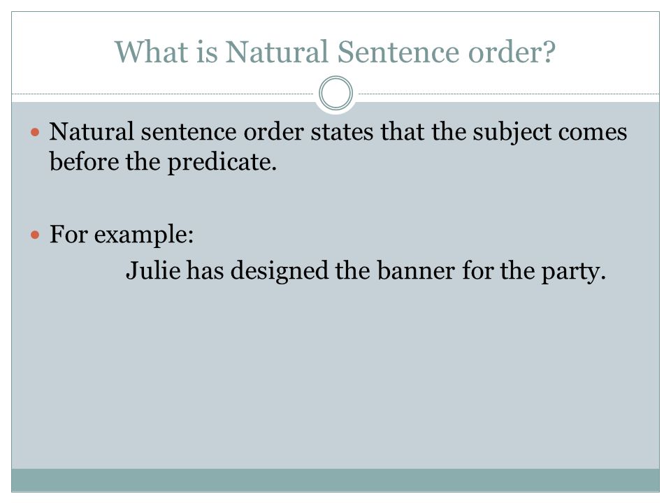 Examples Of Natural Sentences 80
