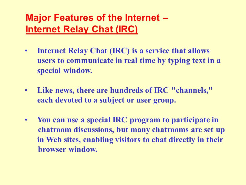 Real-Time Chat Feature at the Human