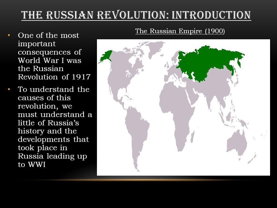 Introduction To The Russian 18