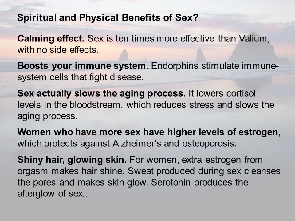 Physical Benefits Of Sex 111
