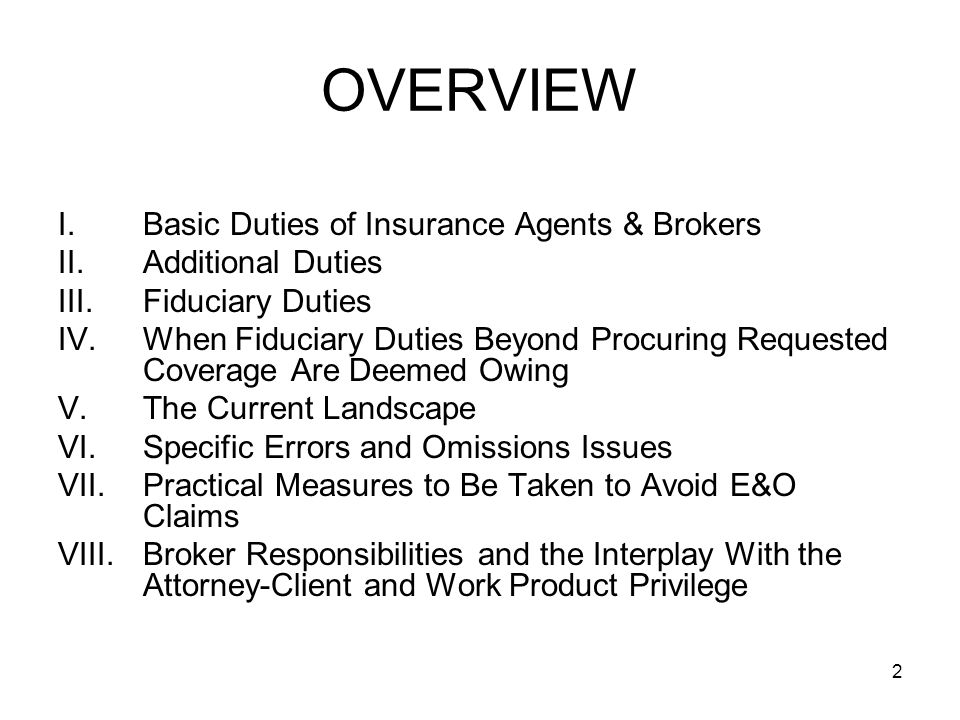 Insurance Agents