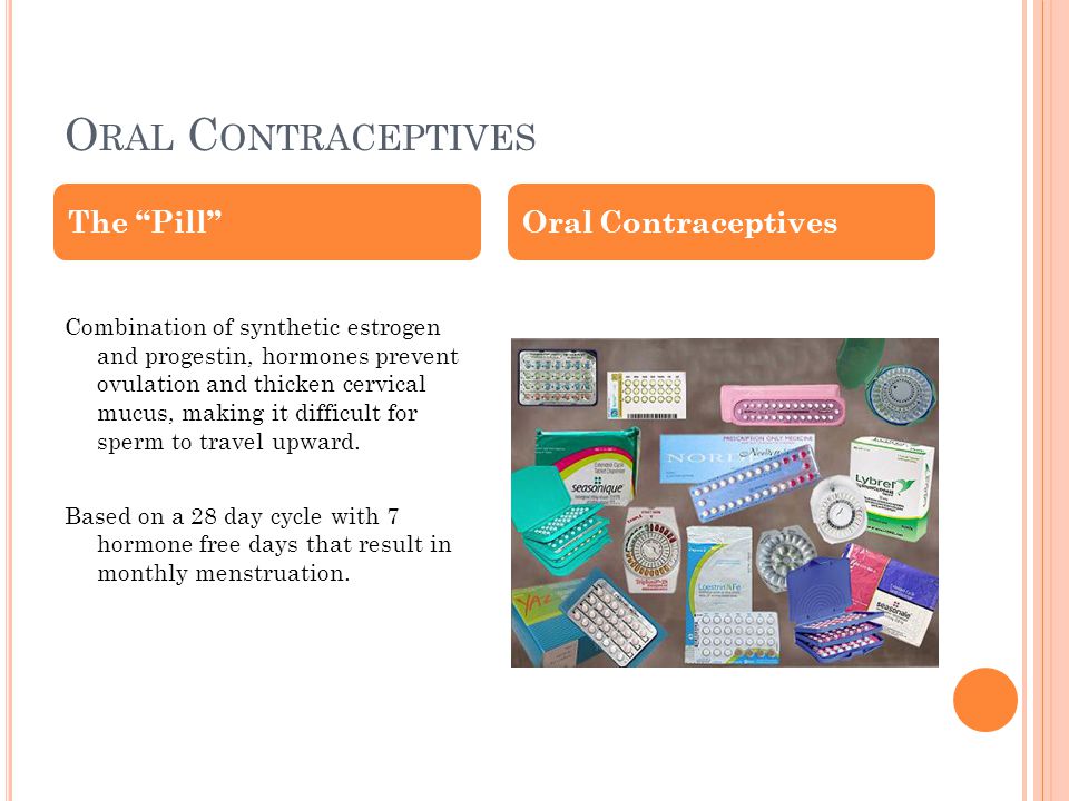 Oral Contraceptives Ovulation 105