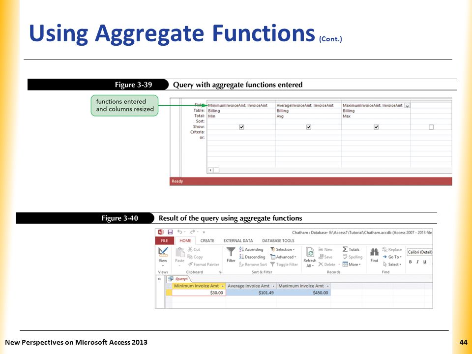 Ms Access Aggregate Function Update Query In Access