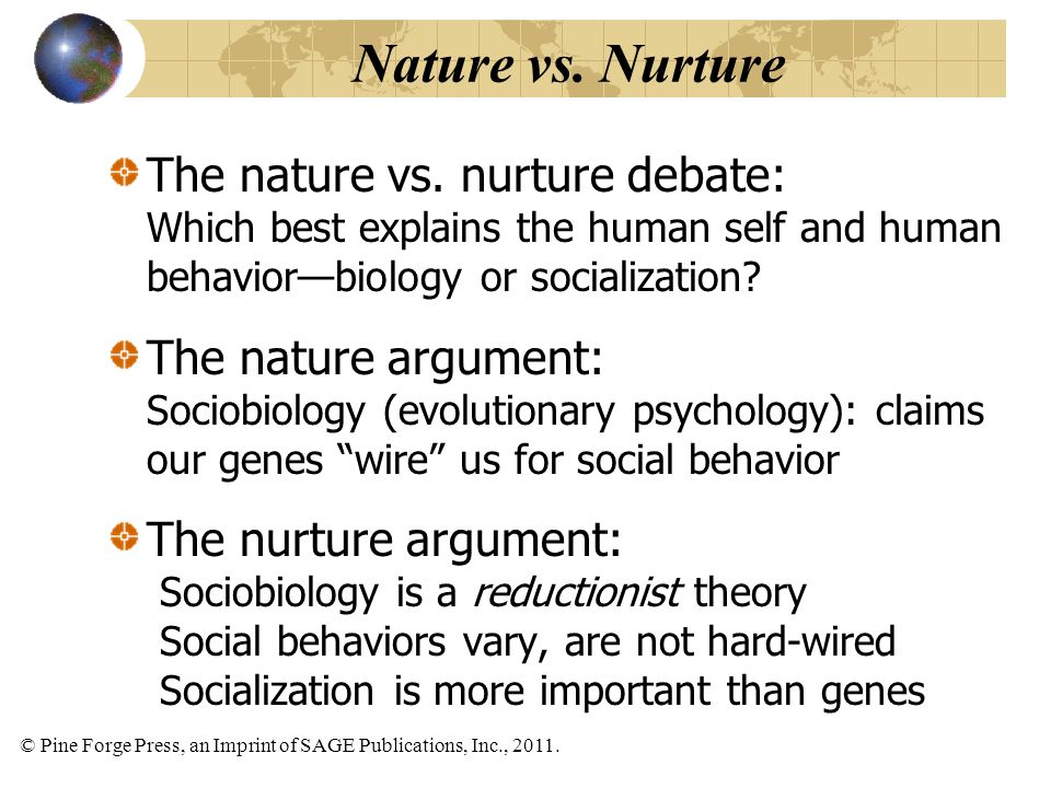 nature and nurture debate essay