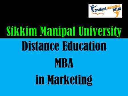 SMU Distance Education MBA in Marketing Management 