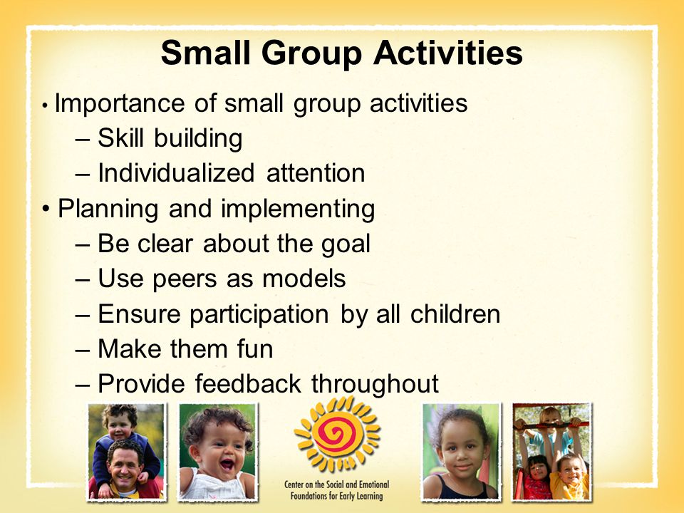 Fun Small Group Activities 116