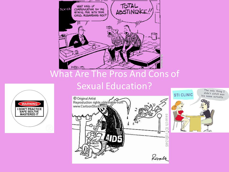pros and cons of sex education in high school