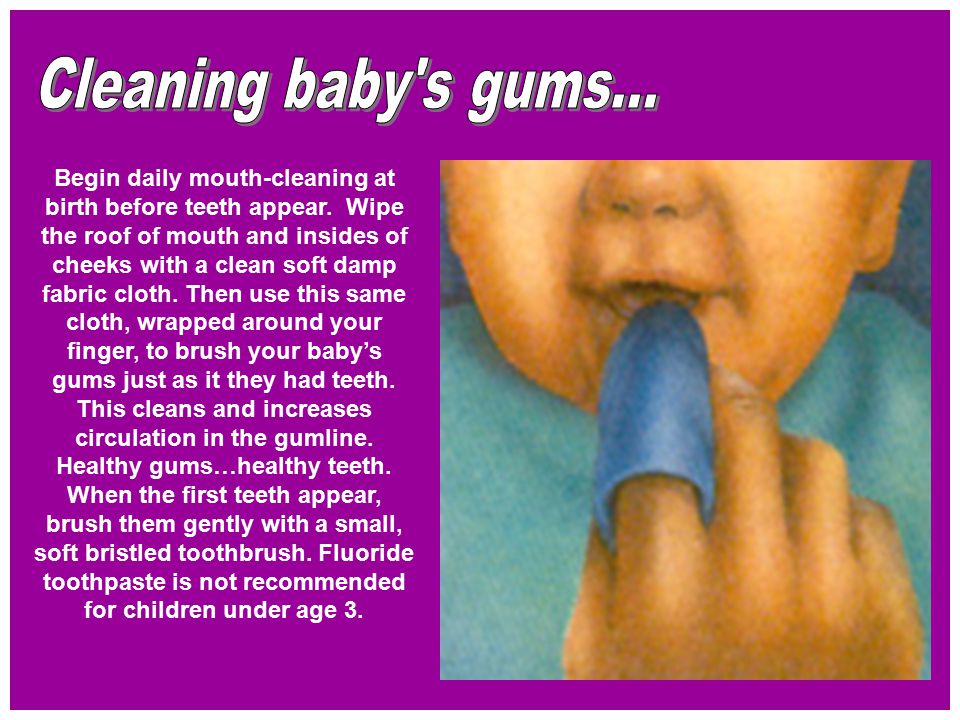 Cleaning Baby Mouth 70