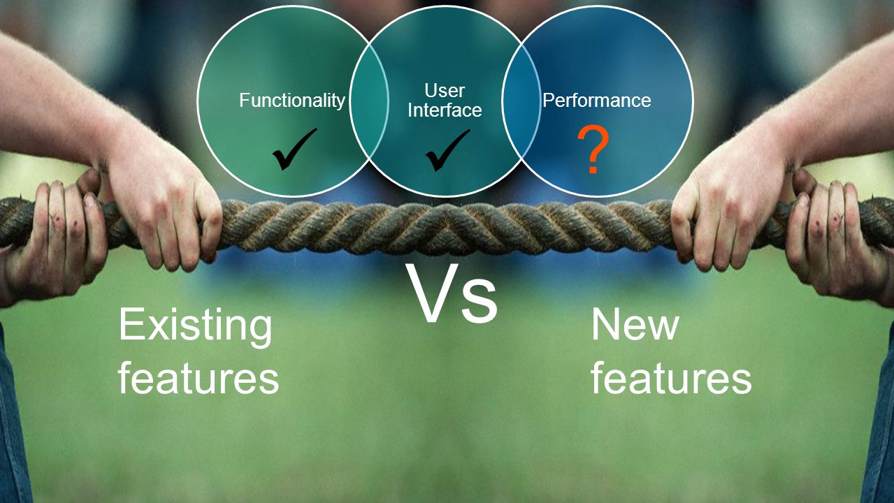 Image result for feature vs existing issue
