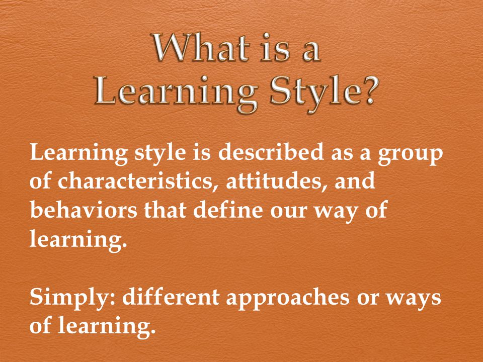 Group Learning Style 72
