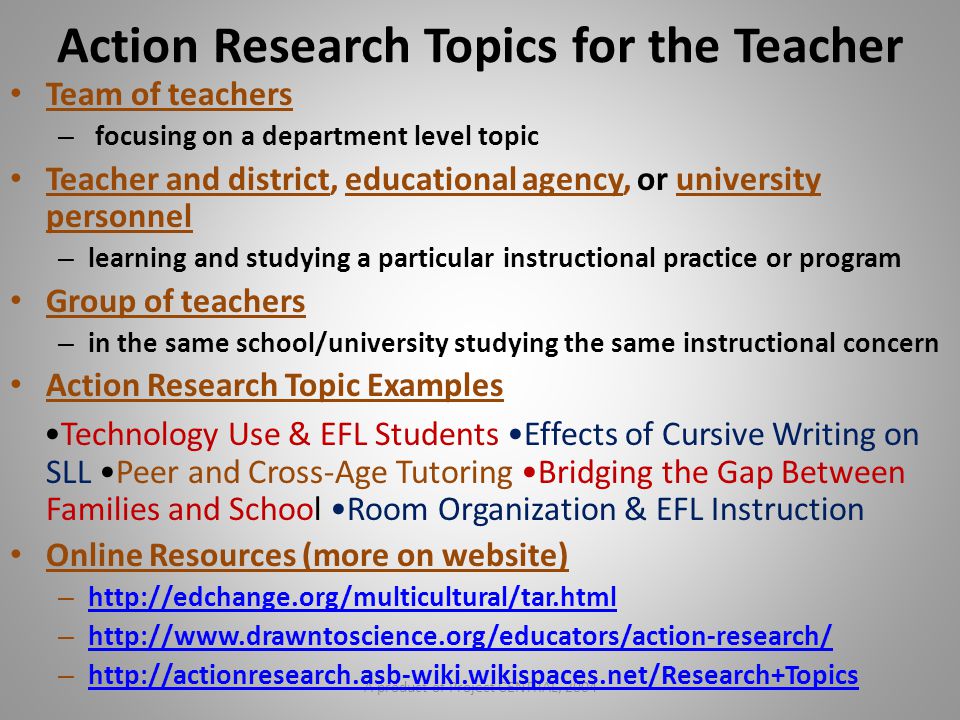 Action Research: For Both Teacher and Student - ppt video ...