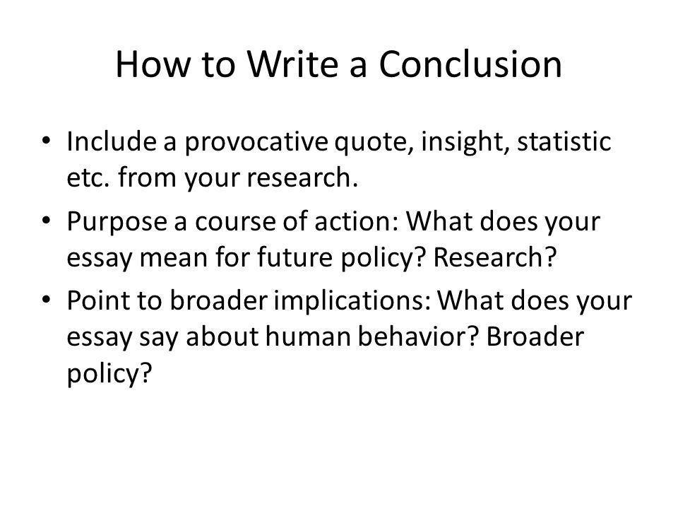 what is conclusion in essay