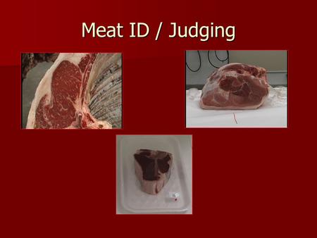 Meat ID / Judging. Contest Rules 4-H University Contest Rules  test%20Rules/Forms/AllItems.aspx?RootFolder=